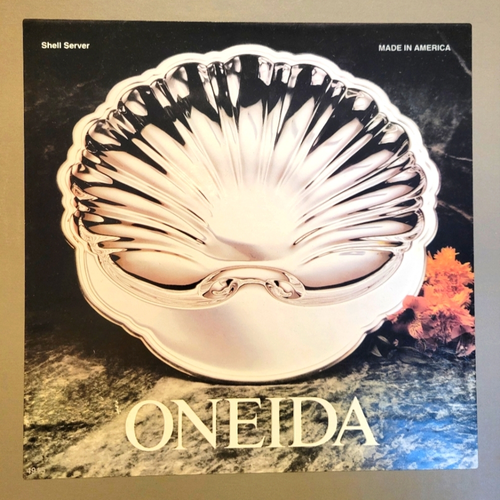ONEIDA shell silverplate